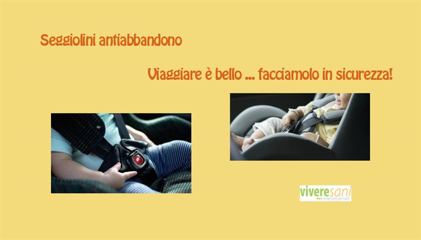 Seggiolini antiabbandono Seggiolini antiabbandono